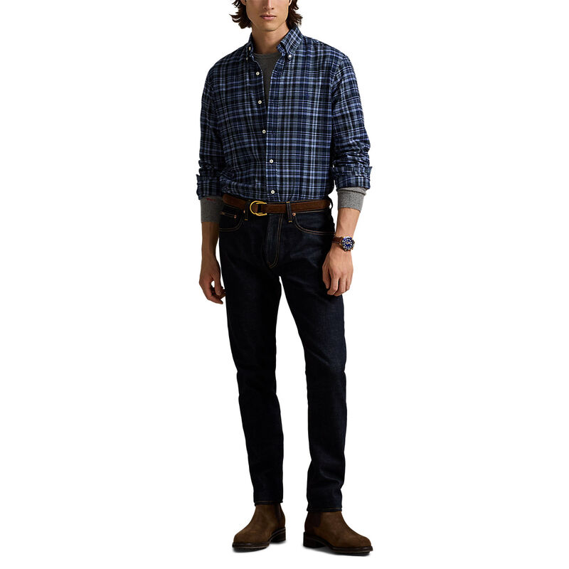 Polo Ralph Lauren Custom Fit Plaid Performance Twill Shirt image number 3
